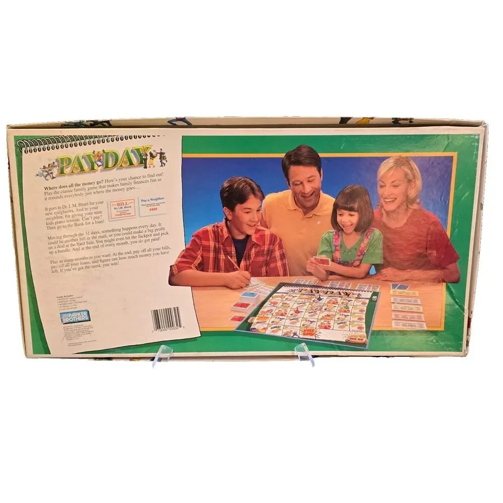 Vintage 1994 Payday Board Game Parker Brothers Classic Retro Family Game 100% Cp